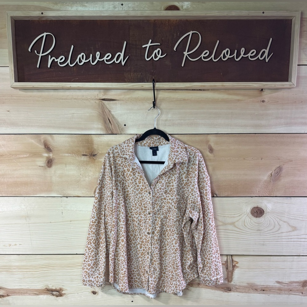 Daytrip Corded Button Down Shacket - image 1